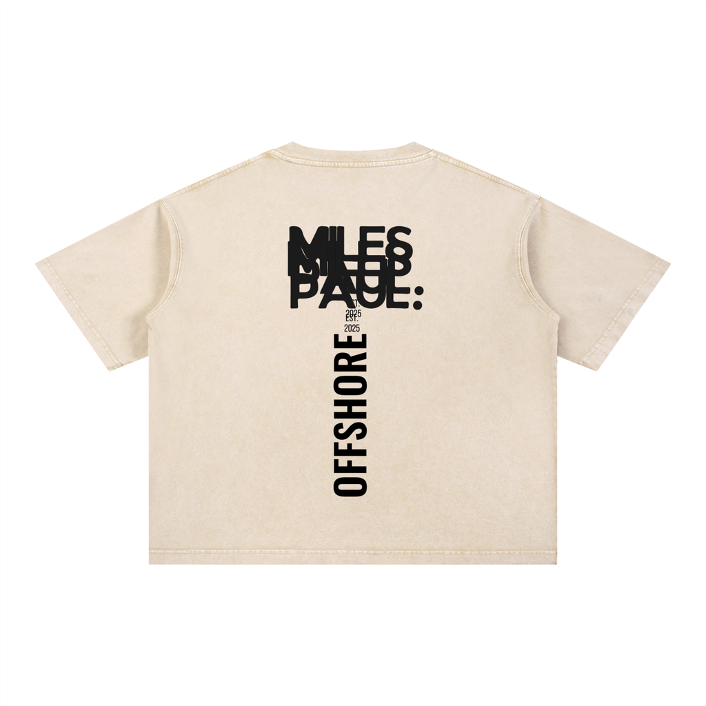 "OFFSHORE" SAND BOXY TEE