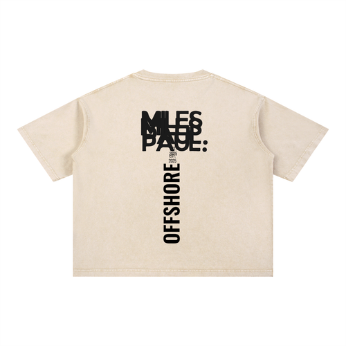 "OFFSHORE" SAND BOXY TEE